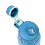 Бутылка для воды "Движение - жизнь", 1 л, голубая