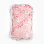 Конверт-одеяло, цвет розовый, р-р 100х100 см