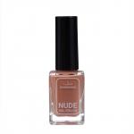 Лак для ногтей с эффектом геля NUDE collection, тон 205, карамельный, 12 мл