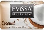 EVISSA Туалетное мыло в картонной упаковке, 100 гр.,Кокос /72 Турция