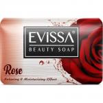 EVISSA Туалетное мыло в картонной упаковке, 100 гр.,Роза /72 Турция