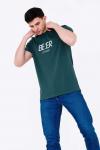 Мужская футболка 11188 "Н" (Зеленый)