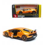 BBurago. Модель "Lamborghini Huracan Performante" 1:24 оранжевый арт.21092