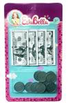 EstaBella. Денежный набор с банкнотами и монетами для супермаркета "Доллары" на блист. арт.89307