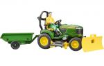 Bruder 62104 "Трактор John Deere с прицепом и фигуркой"