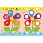 Развивающие наклейки для малышей «Цветы»