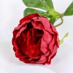 Цветы искусственные "Пышный пион" 7х47 см, бордовый