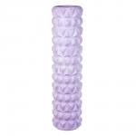 SILAPRO MAX Роллер для миофасциального массажа, фиолетово-белый, 45х11см, EVA, PVC