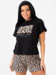 Пижама "Леопард" женская с шортами