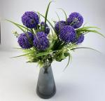 Декоративные растения, цвет фиолетовый, 40 см, 8 голов