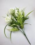 Декоративные растения, цвет белый, 40 см, 8 голов