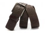 Кожаный коричневый мужской джинсовый ремень B40-2181