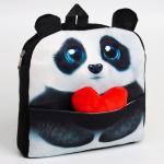 Рюкзак детский "Панда" с сердцем