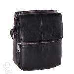 Сумка мужская кожаная 2082H black Heanbag