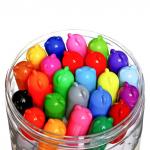 Фломастеры 24 цвета в пластиковом тубусе с ручкой No brand
