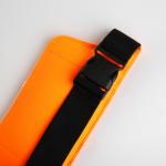 Поясная сумка на молнии, светоотражающие элементы, цвет оранжевый