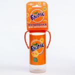 Бутылочка для кормления Fantic, классическое горло, от 0 мес, 250 мл., цилиндр, с ручками