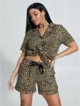 Нимфа пижама женская (леопард)