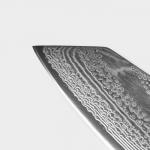 Нож "Ортего" шеф 17 см, дамасская сталь AUS-10, 73 слоя