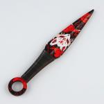 Сувенир деревянный нож кунай "Кицунэ", 26 см