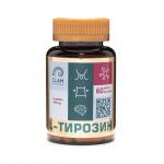 L-Тирозин - Защита от стресса - для снижения стресса и контроля аппетита - 60 капсул ClamPharm
