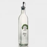 Бутылка стеклянная для соусов и масла Доляна «Дерево оливы», 500 мл, 5,5_30 см
