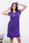 Женская ночная сорочка 15420 "Н" (Фиолетовый)