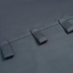 Портьера для террасы Этель 145х200см на липучках, цвет графит, оксфорд с ВМГО, 100% п/э