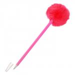 Ручка шариковая-прикол Calligrata "Барби", шар, розовый