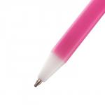 Ручка шариковая-прикол Calligrata "Барби", шар, розовый