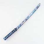 Сувенирное деревянное оружие "Катана лед аниме", 65см