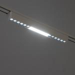 Светильник трековый SLIM "Линия трек33" LED 18Вт 3000K-6000К 48V CRI90 белый 3,2х3,8х33,8см   990943
