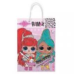 LOL. Пакет подарочный большой (so extra tour) 250*350*100 мм.