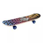 Скейтборд деревянный, PVC колеса без света 60*15  см. макс. нагрузка до 30 кг., Принт Jump