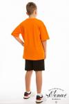 Костюм (футболка+шорты) оранж