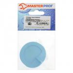 Пробка для ванны Masterprof ИС.110649, d=45 мм, ПВХ, с хромир. цепочкой, голубая