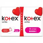 Kotex прокладки Ultra Dry Super с крыл. 16 шт.