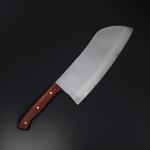 Нож - топорик большой Wild Kitchen, сталь 95*18, лезвие 19,5 см