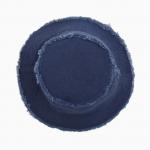 Панама женская джинсовая с необработанными краями minaku цвет синий, р-р 56-58 MINAKU