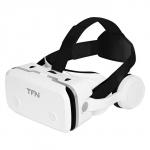 3D Очки виртуальной реальности TFN SONIC, смартфоны до 7", 350 мАч, беспроводные, белые"