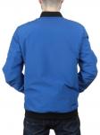 EM25056 BLUE Куртка-бомбер мужская демисезонная (100 гр. синтепон)