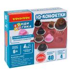 Игра настольная логическая БондиЛогика Bondibon "IQ-КОНФЕТКИ"