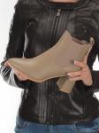 01-PCT169-3 DK. BEIGE Ботинки Челси демисезонные женские (натуральная кожа, байка)