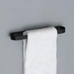 Держатель для полотенец Штольц Stolz, 24*6 см, цвет чёрный