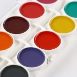 Акварель медовая ArtFox STUDY, 24 цвета, в пластиковой коробке, без кисти