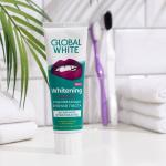Зубная паста Global White, отбеливающая, экнзимное отбеливание, 100 г