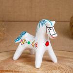 Сувенир «Конь», 5,5*6*8 см, каргопольская игрушка