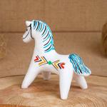 Сувенир «Конь», 5,5*6*8 см, каргопольская игрушка