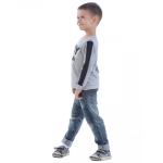 Свитшот детский Boy session ФС5016П2 серый меланж