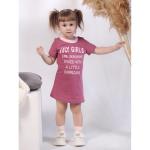 Платье детское JULY GIRLS КП5015П3 малиновый